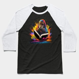 Platypus Reads Book Baseball T-Shirt